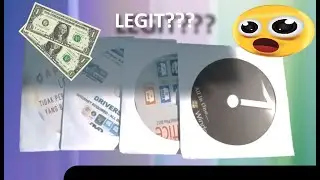 Unboxing a $2 Windows 7 Copy with Extras!