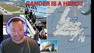 The tiny town that became a beacon of hope on 9/11 - Gander is INCREDIBLE! Reaction