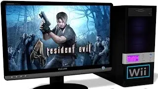 Dolphin 5.0 Wii Emulator - Resident Evil 4 / Biohazard 4 Wii Edition (2007). Gameplay. Test #1