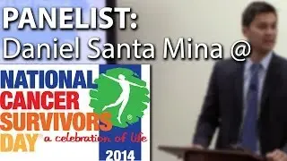 Dr. Daniel Santa Mina @ National Cancer Survivors Day 2014