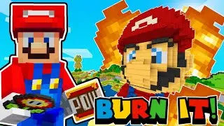 Minecraft | IS THAT SUPER MARIO?! BURN HIM!