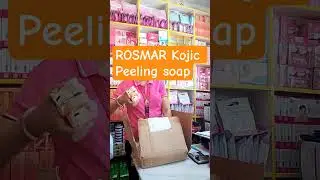 ROSMAR Kojic peeling soap #youtubeshorts #shorts #skincare #kojicsoap #shortvideo #shortsfeed