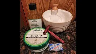 SOTD: Stirling West Indies Lime Soap / Rockwell 6S Razor / Wizamet Blades / Coconut Lime Splash