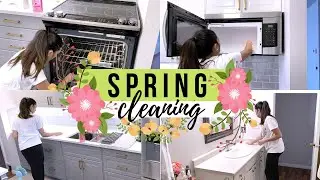 SPRING CLEANING WITH ME 2020 | EXTREME ENTIRE HOUSE CLEANING SATISFYING MOTIVATION