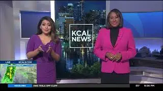 KCAL-TV - New morning show promo/pkg and KCAL 9 News at 10 open (January 4, 2023)