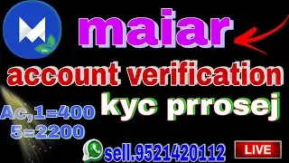 Maiar launchpad account kese bnaye || maiar account verification