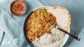 30-Minute Vegan Curry (fall/winter dinner idea!)
