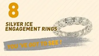 Silver Ice Engagement Rings Video Collection // UK New & Popular 2017