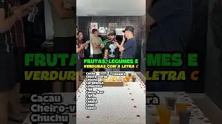Frutas, Verduras e Legumes Com a Letra C