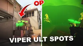 Best Viper Ult Spots On Every Map (2021) - VALORANT