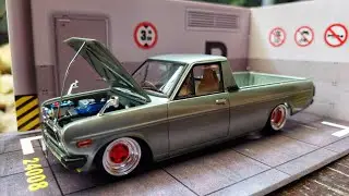 HASEGAWA NISSAN SUNNY TRUCK 1/24