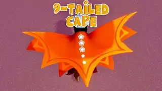 Sky:Children of The Light-9-Tailed Cape [Beta-Note: This Is Bug ✌️]