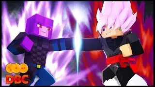 Minecraft: DRAGON BLOCK SUPER #15 - GOKU BLACK VS HIT !