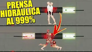 PRENSA HIDR&Aacute;ULICA Vs HUMANOS - REGULAR HUMAN WORKSHOP | Gameplay Espa&ntilde;ol
