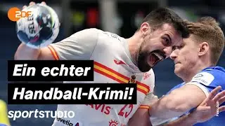 Russland – Spanien Highlights | Handball-EM 2022 | sportstudio