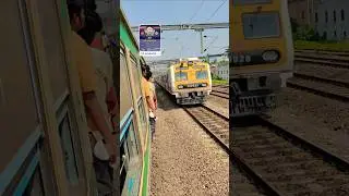 💥 High Speed Crossing of Tambaram ICF EMU 🚄🇮🇳🔥 #shorts #trending #train #mallu_chennai