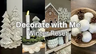 DECORATE WITH ME | WINTER DECOR | ADRI’S HOME AND MORE