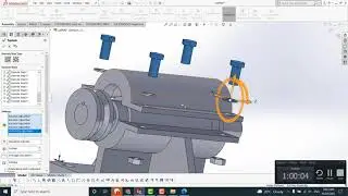 Cách phân rã các chi tiết trong Solidworks - Mô phỏng tháo lắp trong solidworks