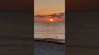 Rising of the Sun. Miami Beach #mediation #peacefulwaves #naturesounds