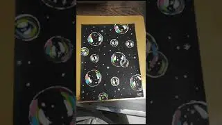 Water bubbles | Crystal painting | Canvas painting | Painting | Brush painting