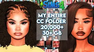 💕30+ GB, MY ENTIRE CC FOLDER *DELETING SOON!!* 20000+ ITEMS | CAS & BUILD MODE