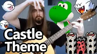 Yoshi's Island - Castle Theme [Ambient Guitar / Synth Cover]