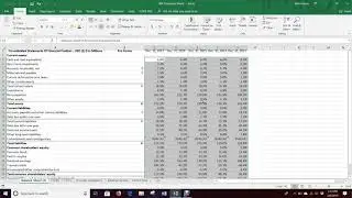 Pro Forma Balance Sheet Percent of Sales (Excel 2016)