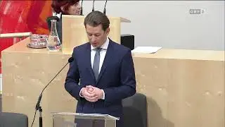 🇦🇹 🦠 Nationalrat: Coronavirus - Sebastian Kurz k&uuml;ndigt 1. Lockdown f&uuml;r &Ouml;sterreich an (15.03.2020)