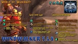 WindWalker. DPS Для чайников (Ротация Монаха ДД) - Warcraft
