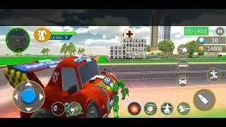 ARMY BUS ROBOT CAR GEME . LEVEL.1./7✅💯⭐⭐⭐💯✅