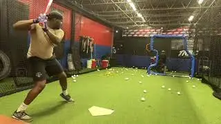 Hitting off the machine