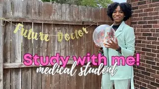 Study With Me LIVE Medical Student (no music) | REAL TIME | No Timer