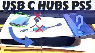 PS5 USB C Ports - Do USBC HUBS Work (HDMI, Ethernet, USB A, etc.)