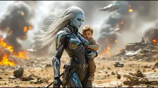 On the Battlefield, the Human Child Ran into the Alien Woman&rsquo;s Arms