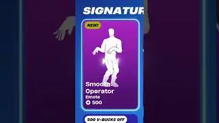 New Smooth Operator Emote | Scuba Crystal 🥰 #shorts