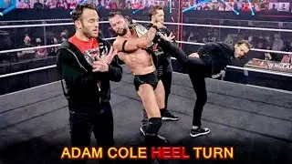 WWE NXT Adam Cole Attack Finn Balor And Kyle o Reilly | Sam Visual TV