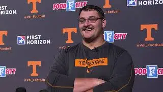Tennessee OL Sam Pendleton Previews Georgia Game, Talks Intricacies of Playing Center and Guard