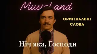 Ніч яка, Господи | Оригінальні слова | Пісня | MusicLand