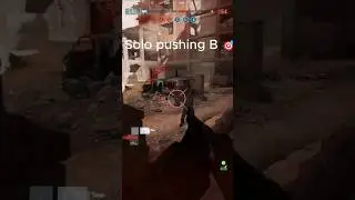 SOLO PUSHED B WITH A SHOTGUN... NOBODY SURVIVED 💀