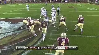 Boston College Eagles vs. Florida State Seminoles  -  November 22, 2014