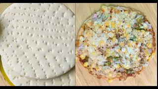 Readymade Pizza Base |Instant Pizza | Pizza with Readymade pizza dough #instantpizza - Spicy Cooking