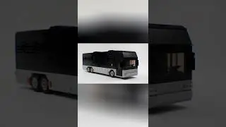 LEGO Prison Bus Custom Moc #shorts #lego #bus