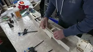 Warbirds Replicas FW190 Build Part 4 - Fuselage sides and crutch
