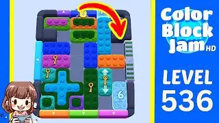 Color Block Jam Level 536 Solution Walkthrough