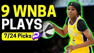 WNBA Comeback Strategy! 🏀📈 LIVE BETTING SOON?! 🤯 (July 24 PrizePicks & 100 Subs Goal!) | Mad's Picks