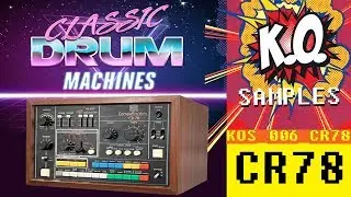 Classic Drum Samples for the teenager engineering PO-33 KO! Sampler and other Samplers -KOS - CR78