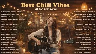 Best Chill Acoustic Cafe Vibes ☕ Relaxing Guitar & Soft Vocal | No Lyrics