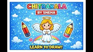 Angel drawing for kids learning #drawing #ytool #art #pencil #painting #creative