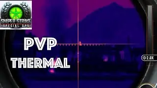PVP Thermal Mode Sniper Strike : Special Ops ( iOS & Android )