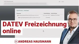 DATEV Freizeichnung online